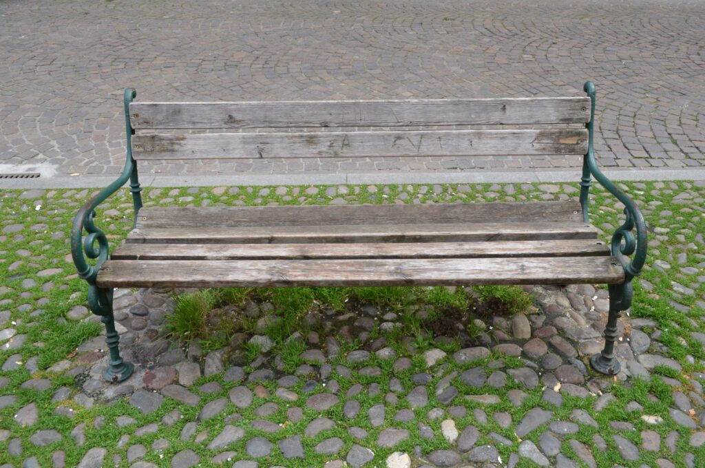 Do SMEs have useful contingency plans - iron and wooden bench